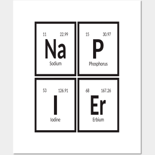 Napier Periodic Table Posters and Art